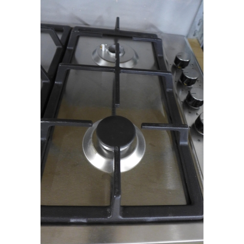 4113 - Gas 4 zone Hob - (missing burner) - (481-104) *This lot is subject to VAT