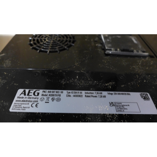 4117 - AEG 5 zone multi-bridge induction hob (481-58)  * This lot is subject to VAT