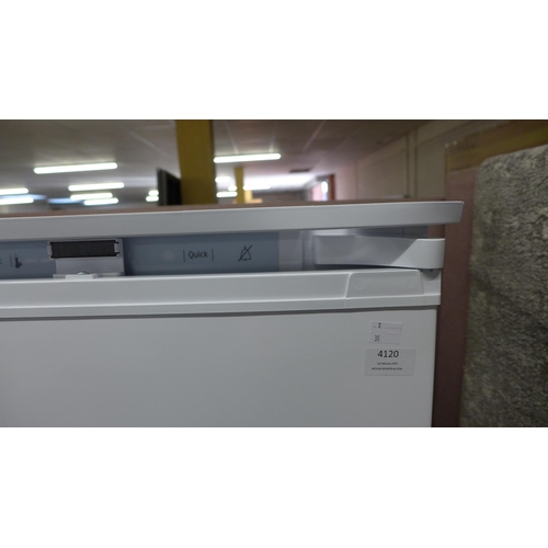 4120 - Beko 50/50 integrated fridge freezer - (frost free) (481-35)  * This lot is subject to VAT