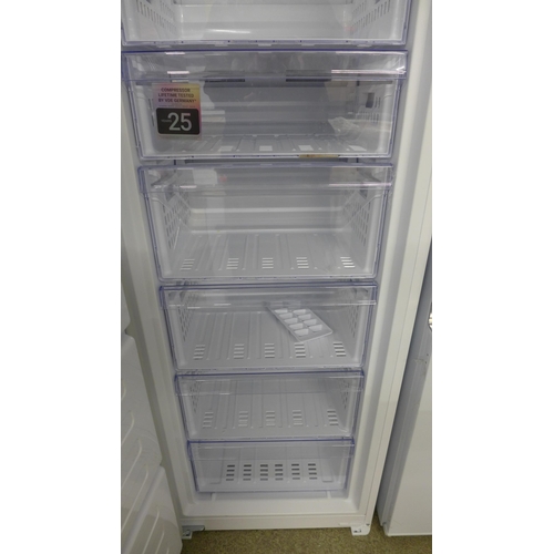 4125 - Beko tower freezer (481-93)  * This lot is subject to VAT