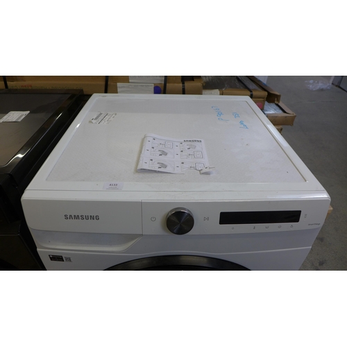 4133 - Samsung smart-things 9Kg white washing machine - (model no - 9Ww90T554Daw/S1), Original RRP £374.99 ... 