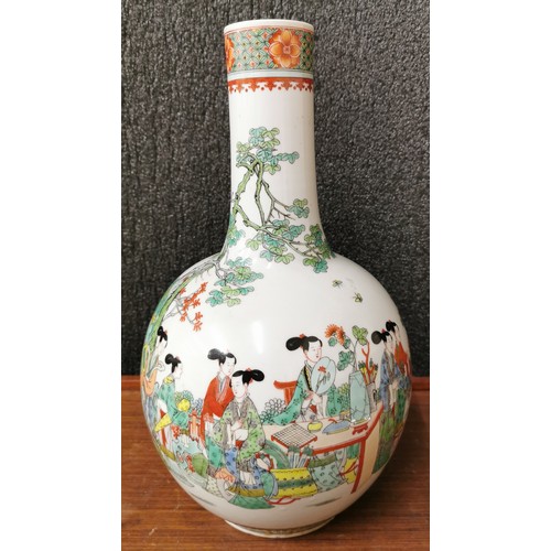 330 - A Chinese famille verte porcelain vase