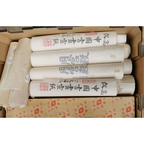 360 - A box of Chinese rolls on rice paper