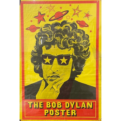 389 - A Barry Fantoni poster, The Bob Dylan Poster, circa 1967, framed