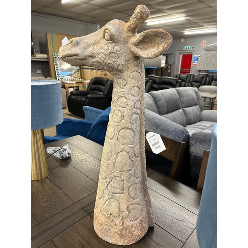 3160 - A large giraffe head