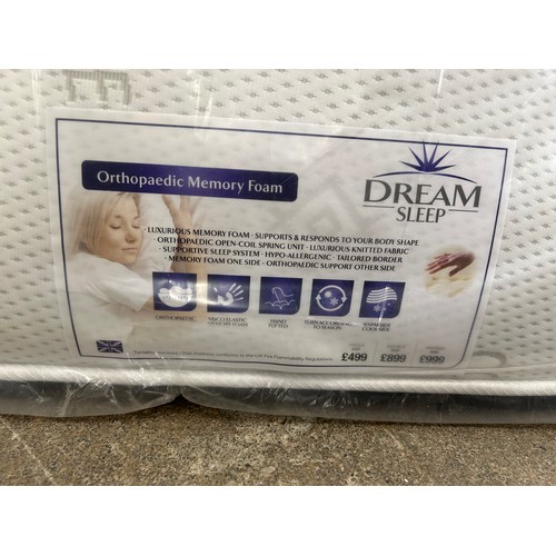 3213 - A Coolbreeze orthopaedic double mattress