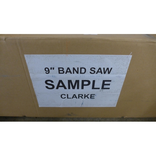 5347 - *VAT* A boxed Clarke sample 9” band saw