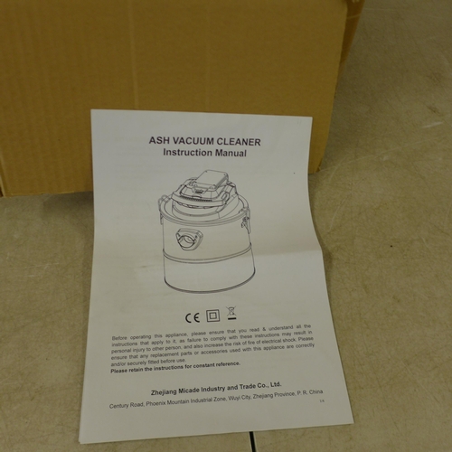 5354 - *VAT* A boxed sample MDC203 ash vacuum cleaner