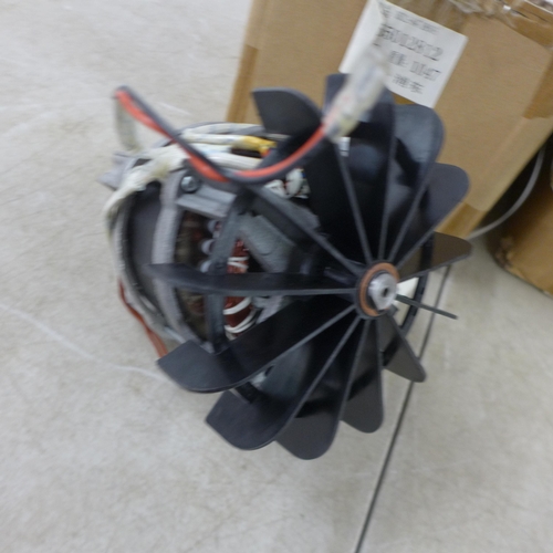 5020 - *VAT* A boxed sample replacement motor for a HWL3500 lathe and one other replacement motor