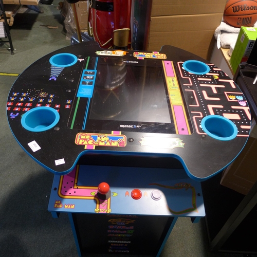 6016 - Arcade1Up Ms.Pac-Man and Galaga pub table arcade machine, no power lead, Original RRP £399.99 + VAT ... 