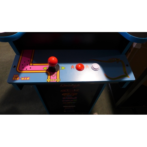 6016 - Arcade1Up Ms.Pac-Man and Galaga pub table arcade machine, no power lead, Original RRP £399.99 + VAT ... 