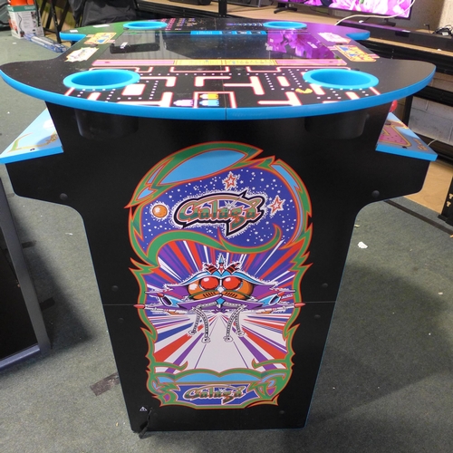 6016 - Arcade1Up Ms.Pac-Man and Galaga pub table arcade machine, no power lead, Original RRP £399.99 + VAT ... 