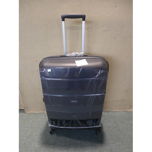 6018 - American Tourister Bon Air 3 piece Black luggage set, Original RRP £120.83 + VAT (351-110) *This lot... 