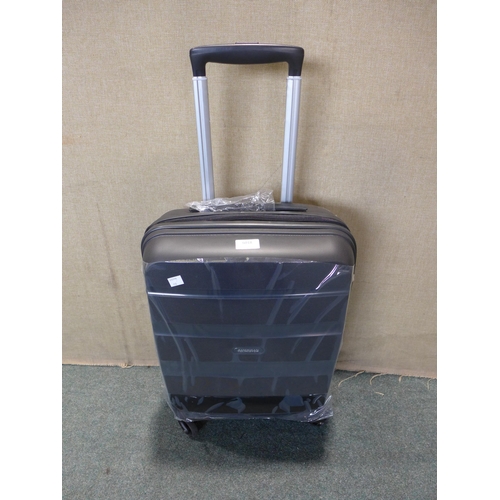 6018 - American Tourister Bon Air 3 piece Black luggage set, Original RRP £120.83 + VAT (351-110) *This lot... 