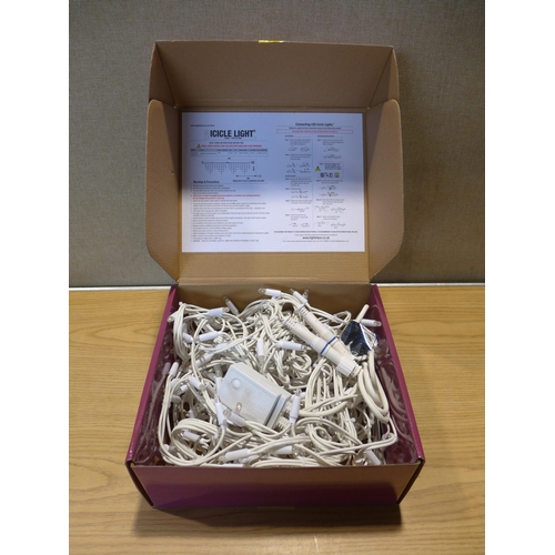 6023 - Warm White LED string lights (350-179) *This lot is subject to VAT