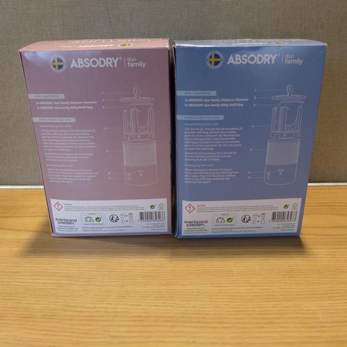 6027 - Two Absodry moisture absorbers and Three refills (350-189-193) *This lot is subject to VAT