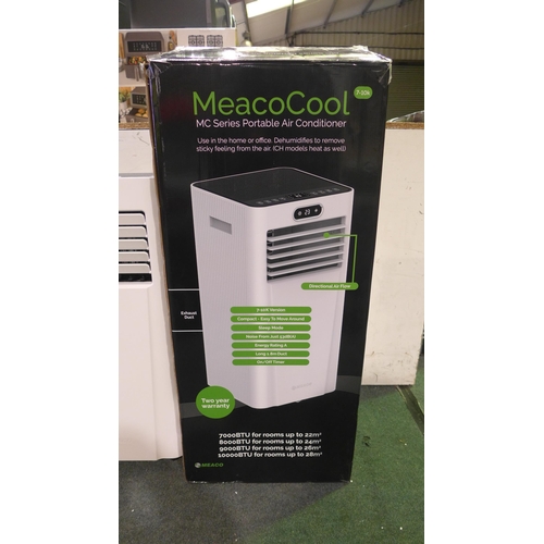 6047 - Meaco 10K BTU air conditioning unit with remote, Original RRP £299.99 + VAT (351-106) *This lot is s... 