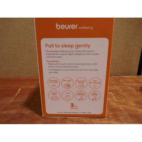 6058 - Beurer rechargeable wake up light (350-185) *This lot is subject to VAT