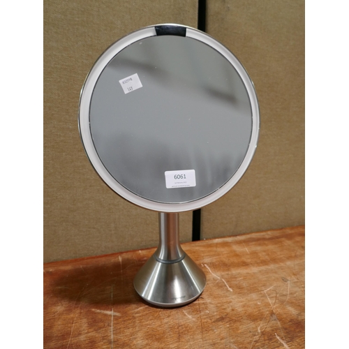 6061 - Simplehuman sensor mirror, Original RRP £99.99 + VAT (351-147) *This lot is subject to VAT