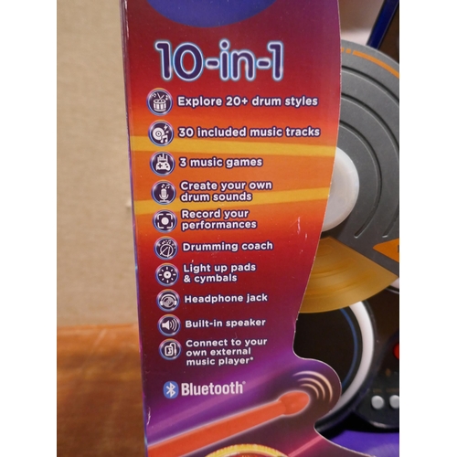 6076 - Vtech Kidi DJ drum kit (351-263) *This lot is subject to VAT