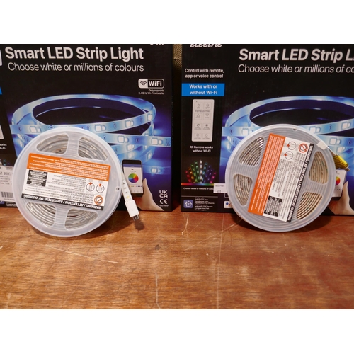 6094 - Two Feit smart LED strip lights   (351-422,423) *This lot is subject to VAT