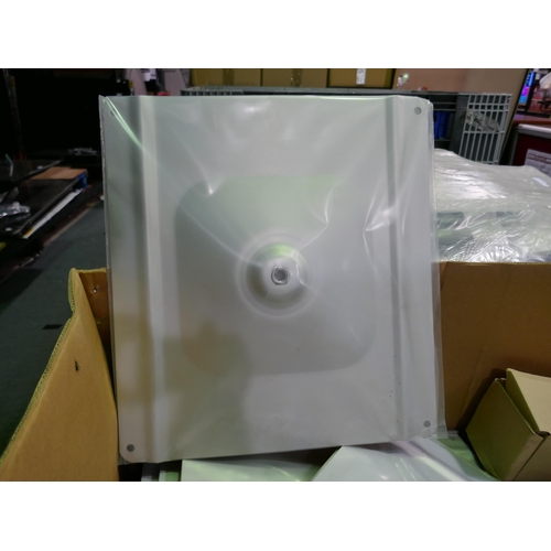 6221 - Pallet of roof anchor base plates *This lot is subject to VAT