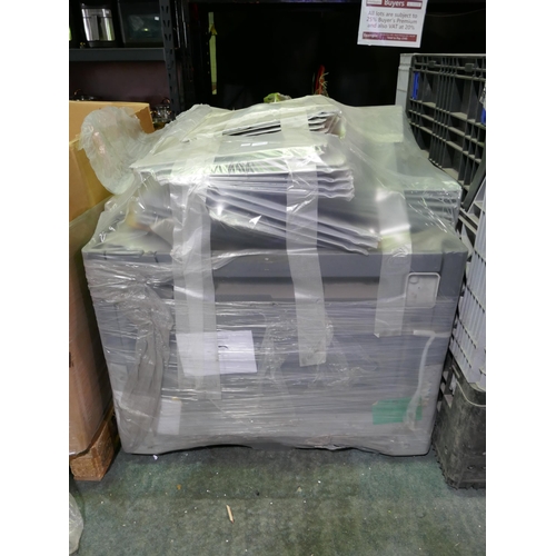 6222 - Pallet of roof anchor base plates *This lot is subject to VAT
