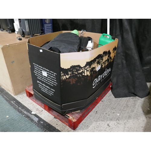 6238 - Pallet of scrap containing misc. cables, parts, Dewalt boots, etc. (351-717) *This lot is subject to... 