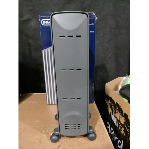 6239 - Delonghi oil filled grey radiator (351-490) *This lot is subject to VAT