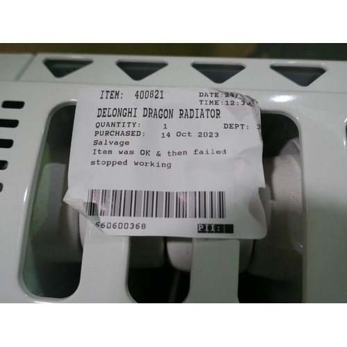 6240 - Delonghi Dragon 4 radiator, Original RRP £99.99 + VAT (351-629) *This lot is subject to VAT