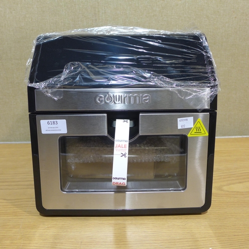 6183 - Gourmia window air fryer (351-622) *This lot is subject to VAT