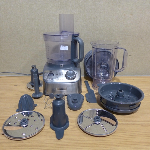 6184 - Kenwood all in 1 food processor , Original RRP £109.99 + VAT (351-667) *This lot is subject to VAT