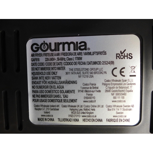 6186 - Gourmia window air fryer   (351-621) *This lot is subject to VAT