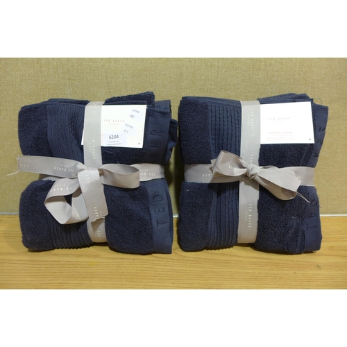 6204 - Ted Baker hand towels   (351-652,653) *This lot is subject to VAT