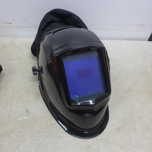 5074 - *VAT* A boxed sample Powered Air purifying welding respirator mask