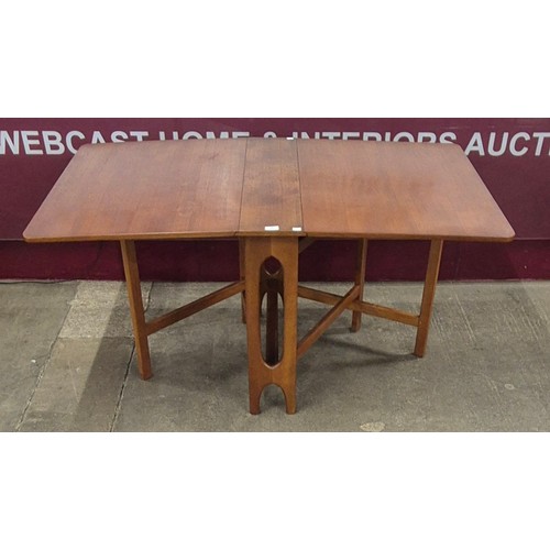 56 - A Jentique teak drop leaf table