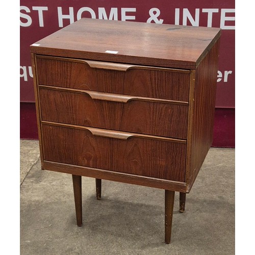 59 - An Austin Suite teak three drawer chest