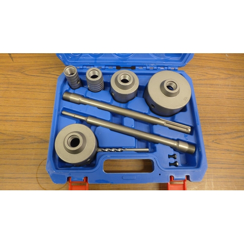 5004 - A cased carbide tipped core drill set