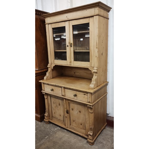 155 - A 19th Century style French pine dresser