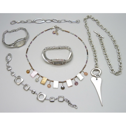 7139 - Designer jewellery and watches including Links of London, DKNY, Coeur De Lion, Fossil etc.