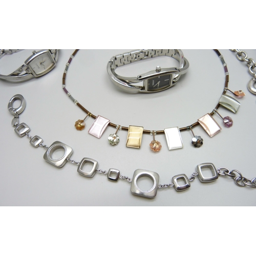 7139 - Designer jewellery and watches including Links of London, DKNY, Coeur De Lion, Fossil etc.