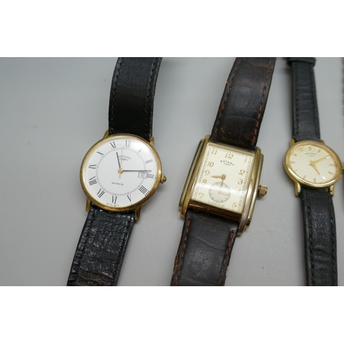 7204 - Eight Rotary wristwatches