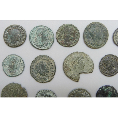 7213 - An ancient Roman coin collection, various denominations and emperors