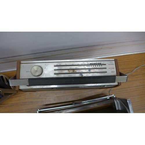 5103 - A quantity of vintage radio equipment including a JVC RC-250LB radio cassette recorder, a Fidelity R... 