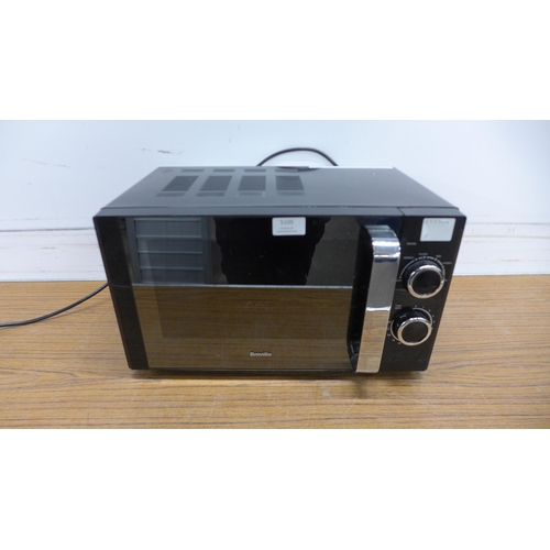 5105 - A Breville 1200w microwave oven