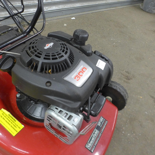 5176 - A Mountfield SP185 self-propelled lawn mower with Briggs and Stratton 300 engine, collection box and... 