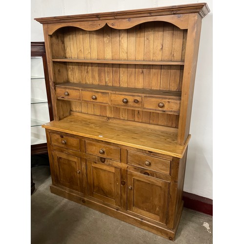 255 - A Victorian style pine dresser