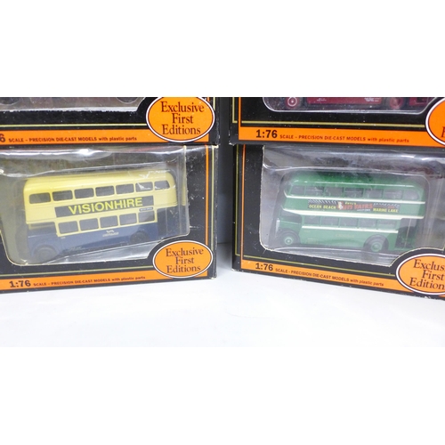 2075 - Fifteen exclusive first editions model buses/coaches, boxed