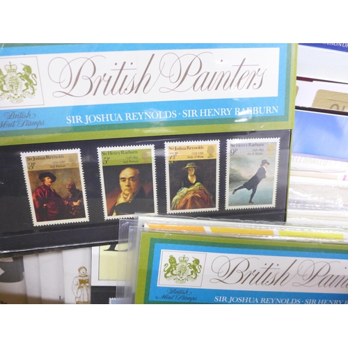 2084 - Stamps; GB stamps, covers, presentation packs, etc.