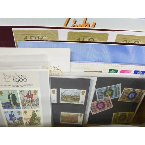 2084 - Stamps; GB stamps, covers, presentation packs, etc.